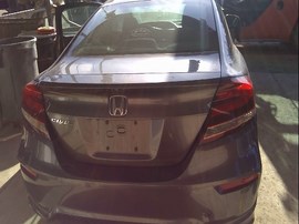 2015 HONDA CIVIC, GRAY, LX, 1.8L, MT.  A25066